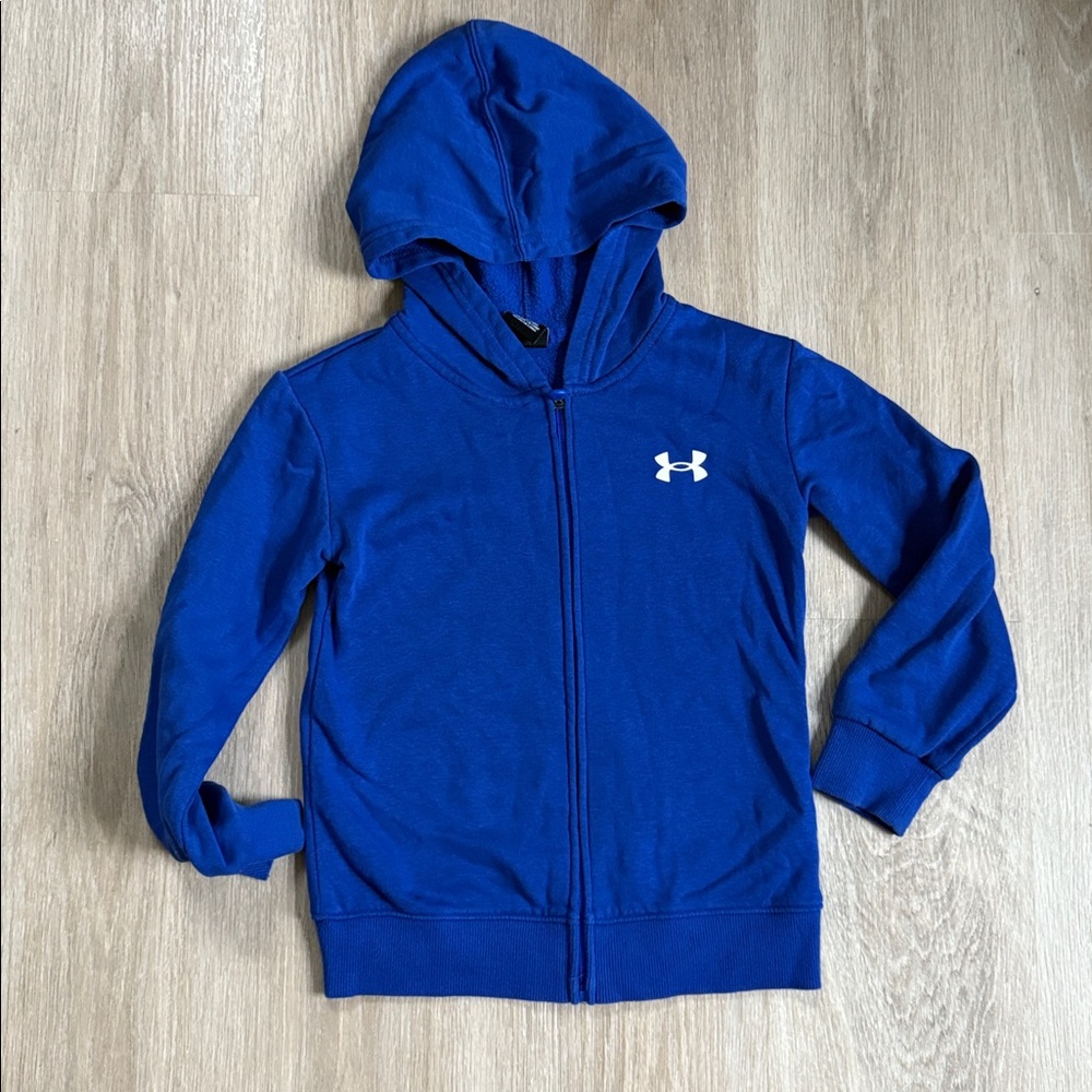 Under Armour Royal Blue Zip-Up Hoodie